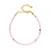 Bracelet en argent et Morganite du Brésil