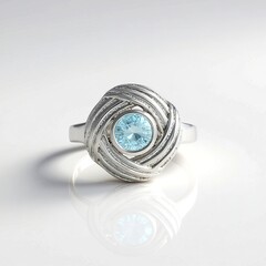 Anello in argento con Zircone Ratanakiri