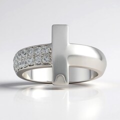 Anello in argento con Zircone