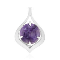 Ciondolo in argento con Charoite (de Melo)