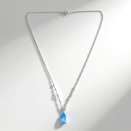 Collar en plata con Topacio de Marambaia (de Melo)