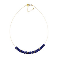 Collana in acciaio inossidabile con Lapislazzuli