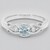 Anello in argento con Acquamarina Sao Domingos