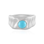 Anillo en plata con Turquesa bella durmiente (de Melo)