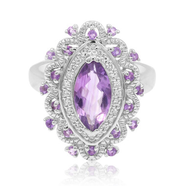 Amethyst-Silberring