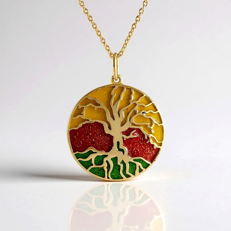 Collana in argento (Adela Silber)
