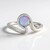 Anello in argento con Opale di Welo (de Melo Essence)