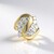 Bague en or et Zircon (de Melo Gold)