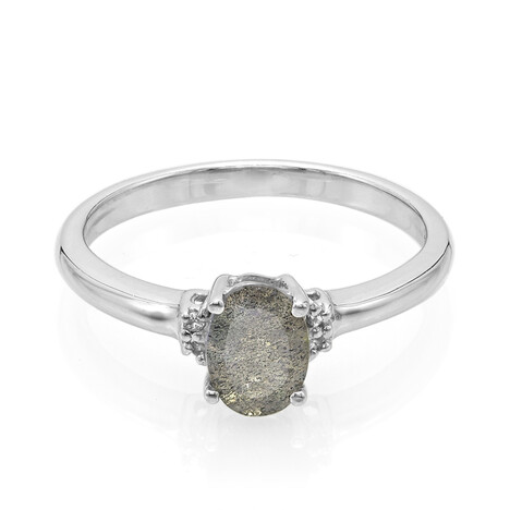 Labradorit-Silberring