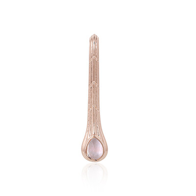 Pendentif en argent et Quartz rose (MONOSONO COLLECTION)