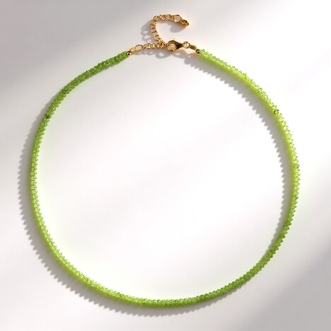 Collana in argento con Peridoto