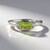 Anello in argento con Peridoto