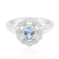 Anello in argento con Tanzanite (non riscaldata)