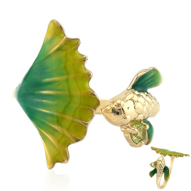 Peridot-Silberring (TPC)