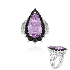 Anello in argento con Ametista Rose de France