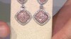 Boucles d'oreilles en or et Diamant rose I1 (CIRARI)