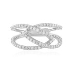 Zilveren ring met zirkonen (de Melo Essence)