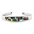 Zilveren armband met Blauwe Kingman Mohave Turkooisen (Jones Lee)