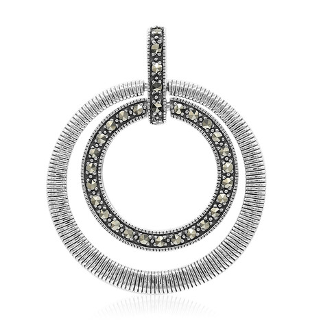 Colgante en plata con Marcasita