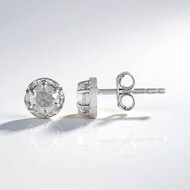 Boucles d'oreilles en or et Diamant I3 (H) (de Melo Gold)