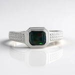 Anello in argento con Opale Mezezo (de Melo Essence)