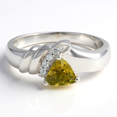 Anello in argento con Tormalina Cuprian