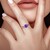 Marokkanischer Amethyst-Silberring