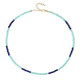 Collana in argento con Amazzonite
