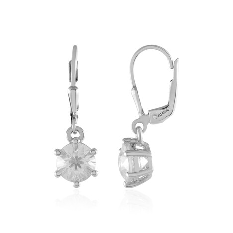 Zircon Silver Earrings