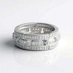 Anello in argento con Zircone