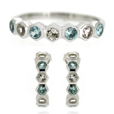 Anello in argento con Zircone Ratanakiri