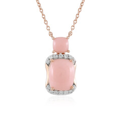 Collana in argento con Opale Rosa (Adela Silber)
