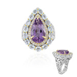 Lavendel-Amethyst-Silberring (Dallas Prince Designs)
