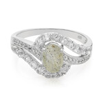 Anello in argento con Labradorite