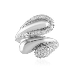 Anillo en plata con Zircón (de Melo)