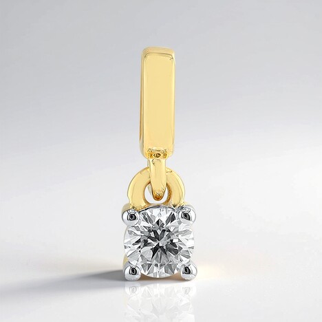 Ciondolo in oro con Diamante SI1 (G) (Annette)