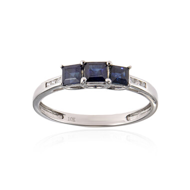 Blauer Ceylon-Saphir-Goldring