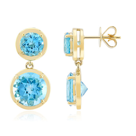 9K Marambaia Topaz Gold Earrings