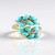 Anello in argento con Turchese Sleeping Beauty (Faszination Türkis)