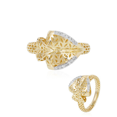 I1 (I) Diamant-Goldring (Ornaments by de Melo)
