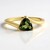Anello in argento con Moldavite