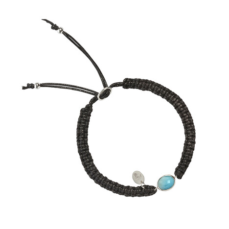 Larimar-Silberarmband