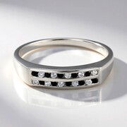 Edelstein-Silberring