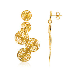 Boucles d'oreilles en argent (Joias do Paraíso)