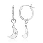 Pendientes en plata con Zircón