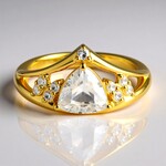 Anello in argento con Zircone