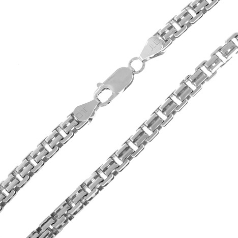 Design-Silberhalskette - 44,33 g - ca. 45 cm