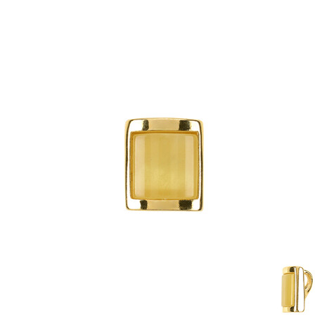 Baltischer Bernstein-Silberanhänger (dagen)