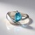 Anello in argento con Zircone Ratanakiri