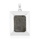 Aletai-Meteorite Silver Pendant